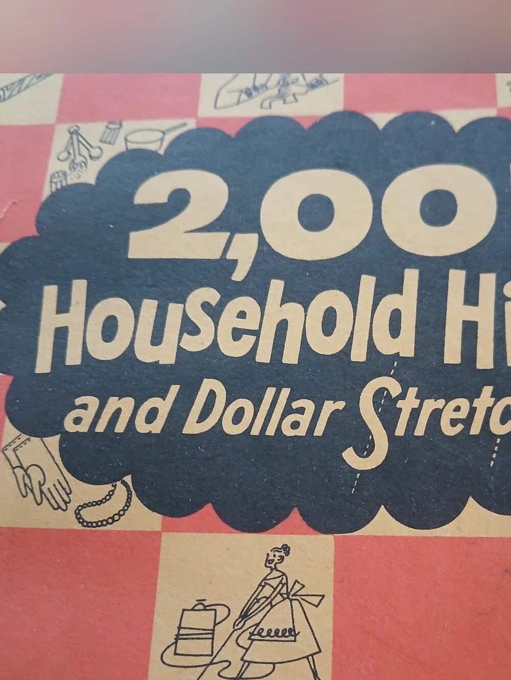 2,001 Household Hints and Dollar Stretchers Vintage  1957 Book Magazine